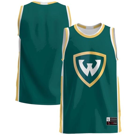 Men's GameDay Greats Green Wayne State Wildcats Lightweight Basketball Jersey