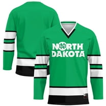 Men's GameDay Greats Kelly Green North Dakota Hockey Jersey