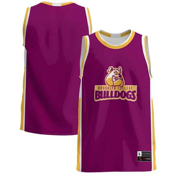 Men's GameDay Greats  Maroon Brooklyn College Bulldogs  Lightweight Basketball Jersey