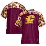 NCAA Central Michigan Chippewas Arch Logo T-Shirt – Maroon Team Color, Unisex Sizes Up To 3XL