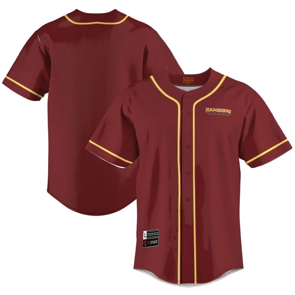 Men's GameDay Greats  Maroon Loyola Chicago Ramblers  Lightweight Baseball Jersey