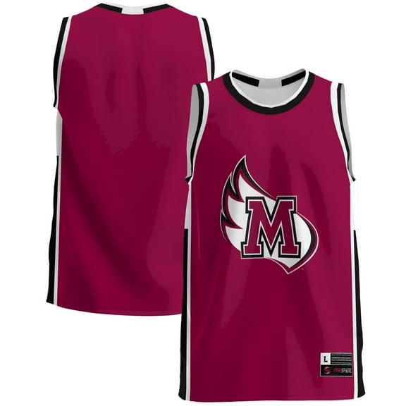 Men's GameDay Greats  Maroon Meredith College Avenging Angels  Lightweight Basketball Jersey