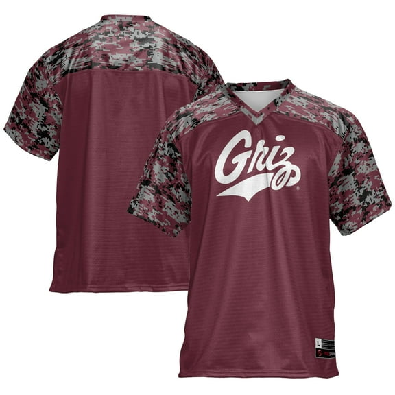 Men's GameDay Greats Maroon Montana Grizzlies Football Jersey