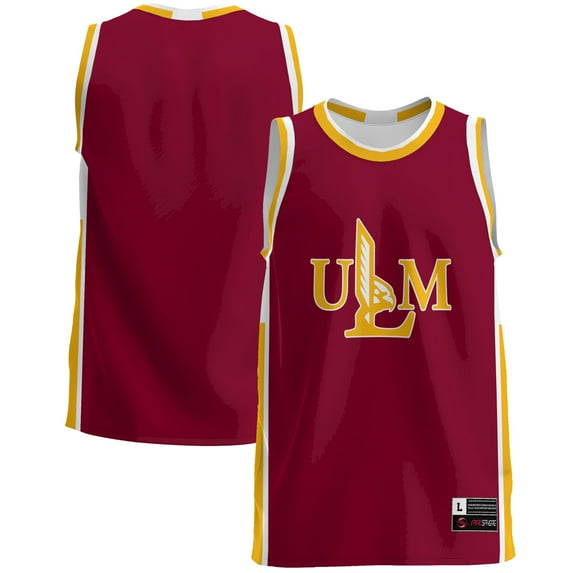 Men's GameDay Greats Maroon ULM Warhawks Lightweight Basketball Jersey