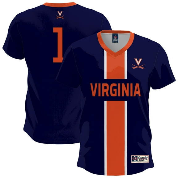 Men's GameDay Greats  Navy Virginia Cavaliers Lightweight Soccer Fashion Jersey