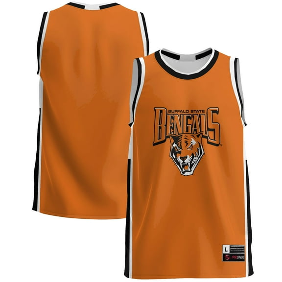 Men's GameDay Greats Orange Buffalo State Bengals Lightweight Basketball Jersey