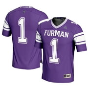 Men's GameDay Greats Purple  Furman Paladins #1 Football Jersey