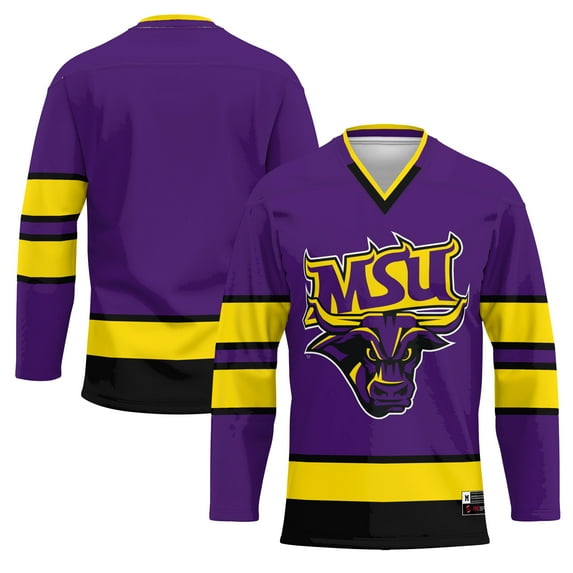 Men's GameDay Greats Purple Minnesota State Mavericks Hockey Jersey