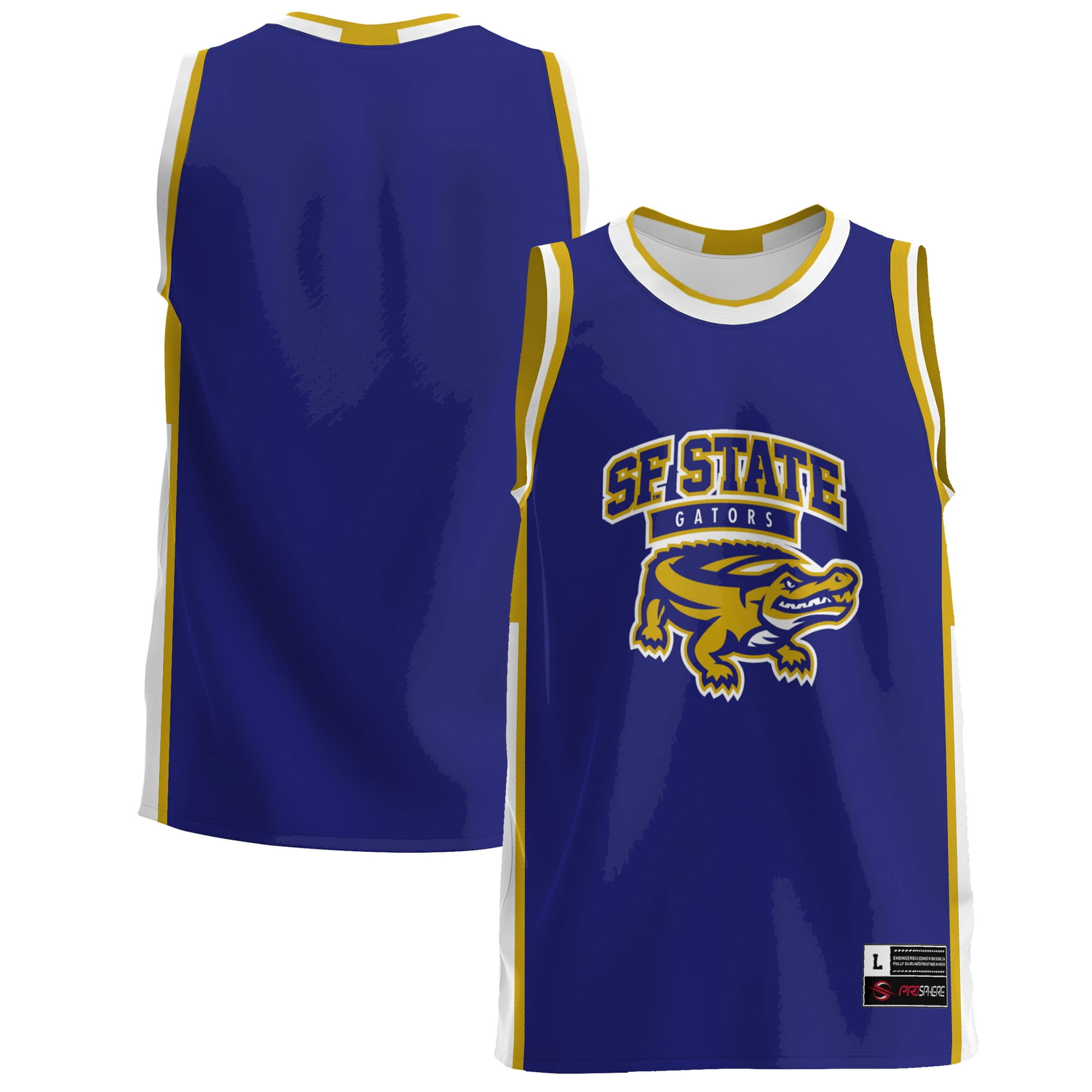 Men's GameDay Greats Purple San Francisco State Gators Lightweight Basketball Jersey - Walmart.com