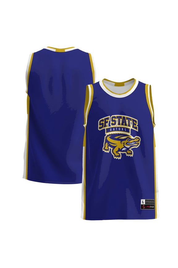 Men's GameDay Greats  Purple San Francisco State Gators  Lightweight Basketball Jersey