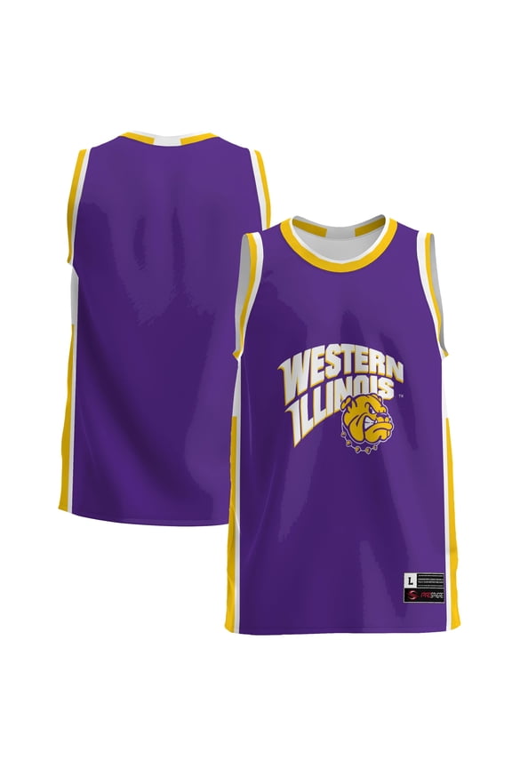Men's GameDay Greats Purple Western Illinois Leathernecks Lightweight Basketball Jersey