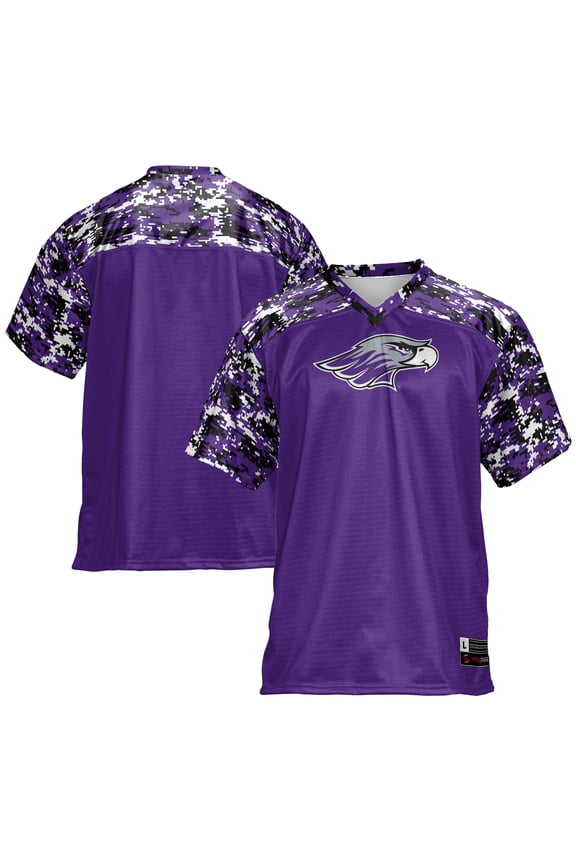 Men's GameDay Greats Purple Wisconsin-Whitewater Warhawks Football Jersey