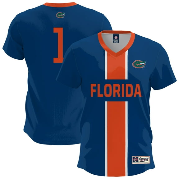 Men's GameDay Greats  Royal Florida Gators Lightweight Soccer Fashion Jersey