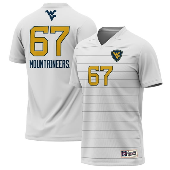 Men's GameDay Greats White West Virginia Mountaineers Lightweight Soccer Jersey
