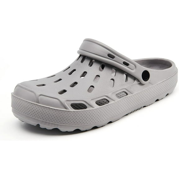 Men's Garden Clogs Classic Mules Clog Slip On Water Shoes for Men Summer Beach Pool Sandals for Outdoor