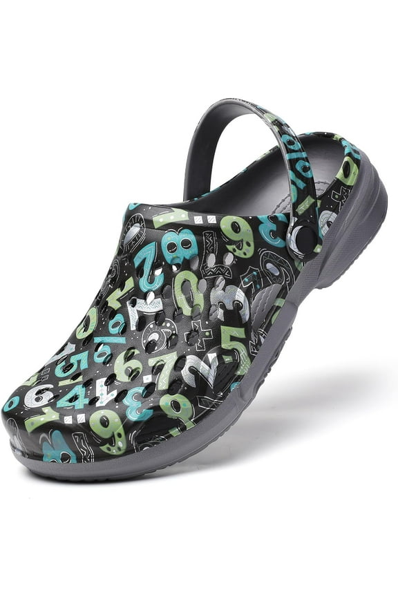 Men's Garden Clogs Shoes Non Slip Shower Slippers Summer Outdoor Beach Sandals