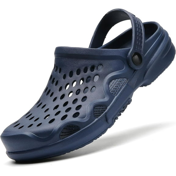 Men's Garden Clogs Shoes Non Slip Shower Slippers Summer Outdoor Beach Sandals