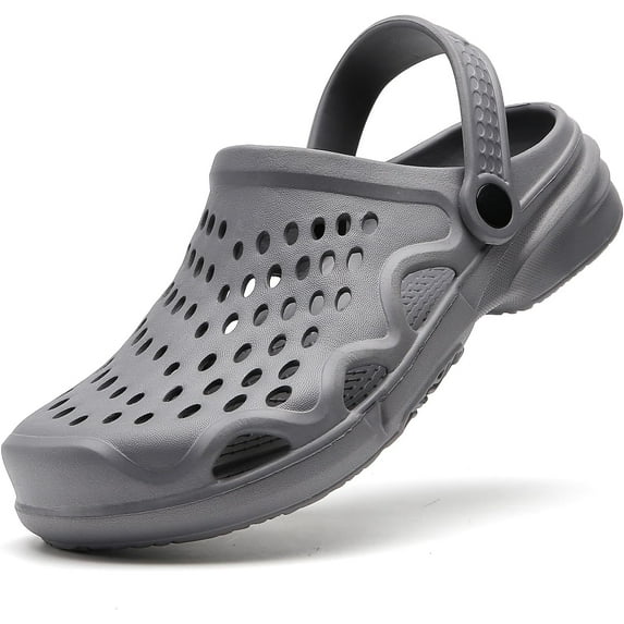 Men's Garden Clogs Shoes Non Slip Shower Slippers Summer Outdoor Beach Sandals