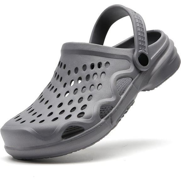 Men's Garden Clogs Shoes Non Slip Shower Slippers Summer Outdoor Beach Sandals