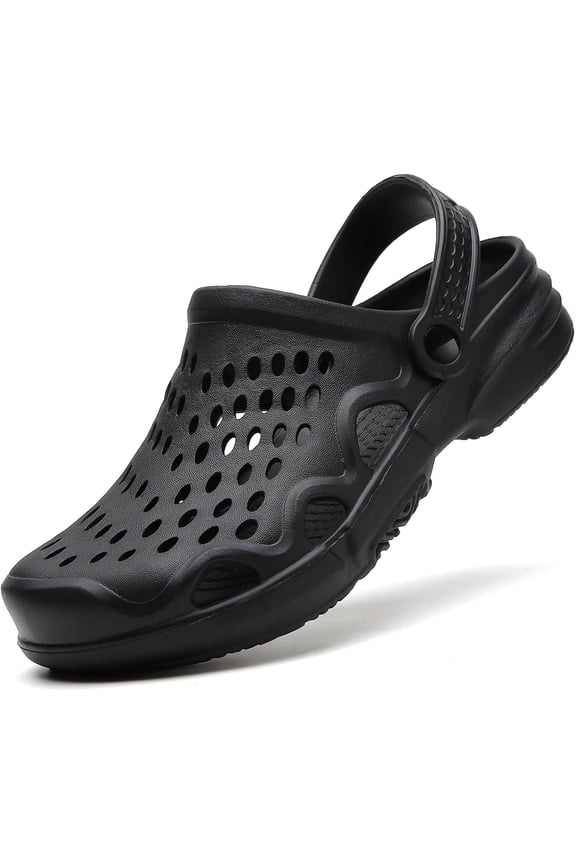 Men's Garden Clogs Shoes Non Slip Shower Slippers Summer Outdoor Beach Sandals
