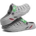 thumbnail image 1 of Men's Garden Clogs Slip On Slides ShoesNon-Slip Beach Shoes Water Beach Pool Sandals for Men Outdoor Slippers, 1 of 17