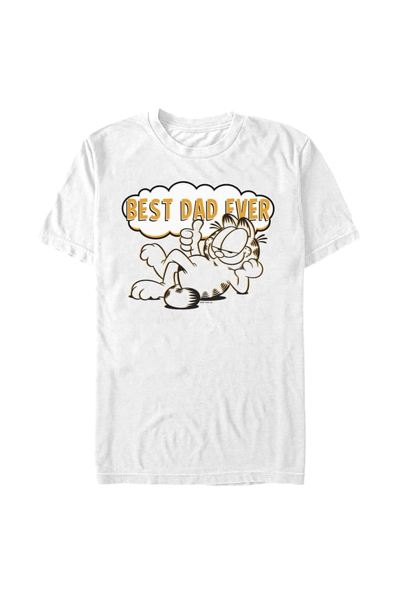 Men's Garfield Best Dad Ever Graphic T-Shirt