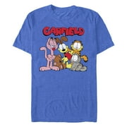 Men's Garfield Distressed Team Graphic T-Shirt