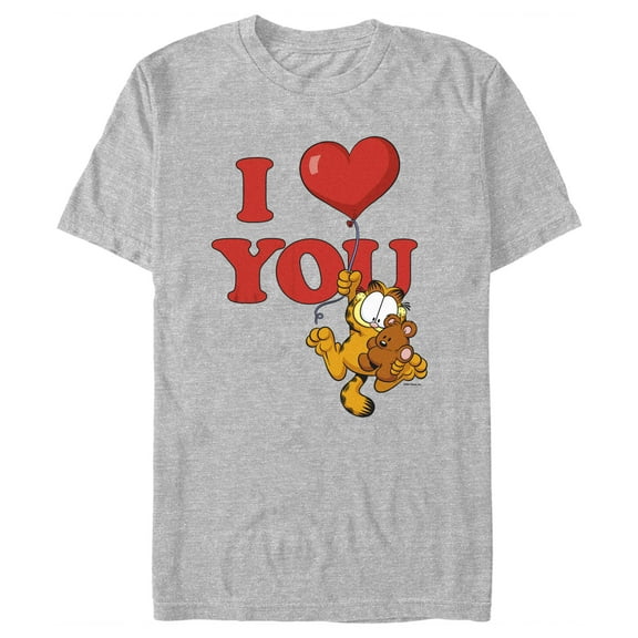 Men's Garfield I Heart You  Graphic T-Shirt