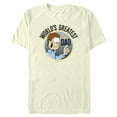 thumbnail image 1 of Men's Garfield World's Greatest Cat Dad Jon Arbuckle  Graphic T-Shirt, 1 of 4