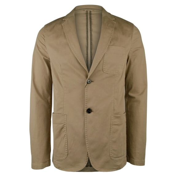 Men's Garment-Dyed Slim Fit Blazer Jacket- K-42R
