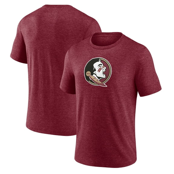 Men's Garnet Florida State Seminoles Classic Primary Tri-Blend T-Shirt