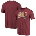 thumbnail image 1 of Men's Garnet Florida State Seminoles Slant Strike Tri-Blend T-Shirt, 1 of 3