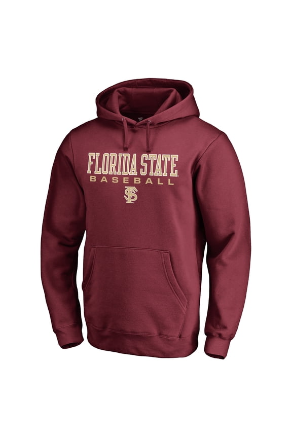 Men's Garnet Florida State Seminoles Team Unity Baseball Pullover Hoodie