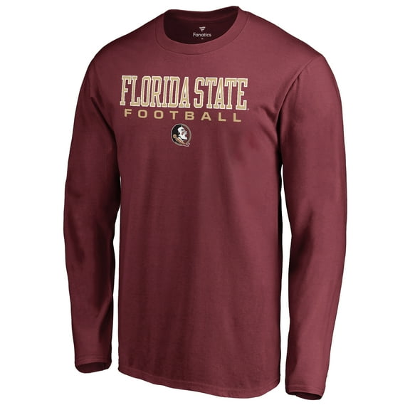 Men's Garnet Florida State Seminoles Team Unity Football Long Sleeve T-Shirt