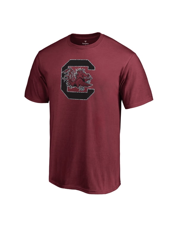 Men's Garnet South Carolina Gamecocks Static Logo T-Shirt