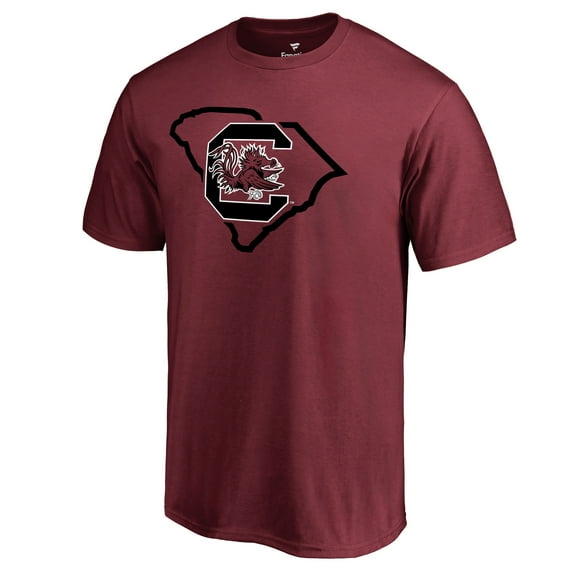 Men's Garnet South Carolina Gamecocks Tradition State T-Shirt