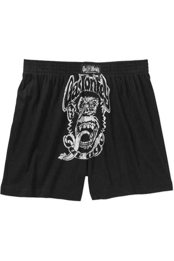 Core Logo Mens Boxer Shorts (Black, Small, S)