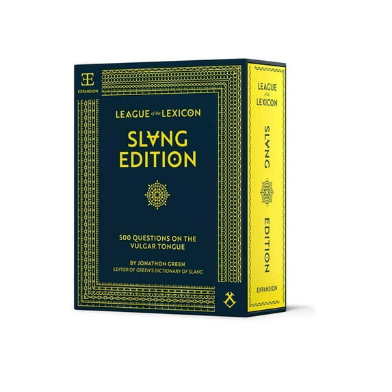 League of the Lexicon League of the Lexicon: Slang Edition: 500 Questions on the Vulgar Tongue, (Hardcover)