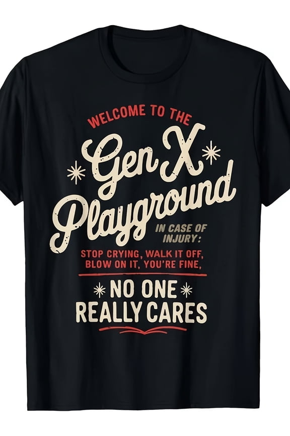 Men's Gen X Humor T-Shirt & Hoodie - Retro Generation X Funny Graphic Tee with "Welcome to the 90s/80s Nostalgia" - Casual Fit for Gen Xers, Casual Attire & Themed Events