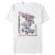 Mens General Motors Chevrolet American Classic Car Graphic T-Shirt