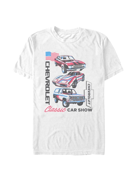 Men's General Motors Chevrolet American Classic Car Graphic T-Shirt