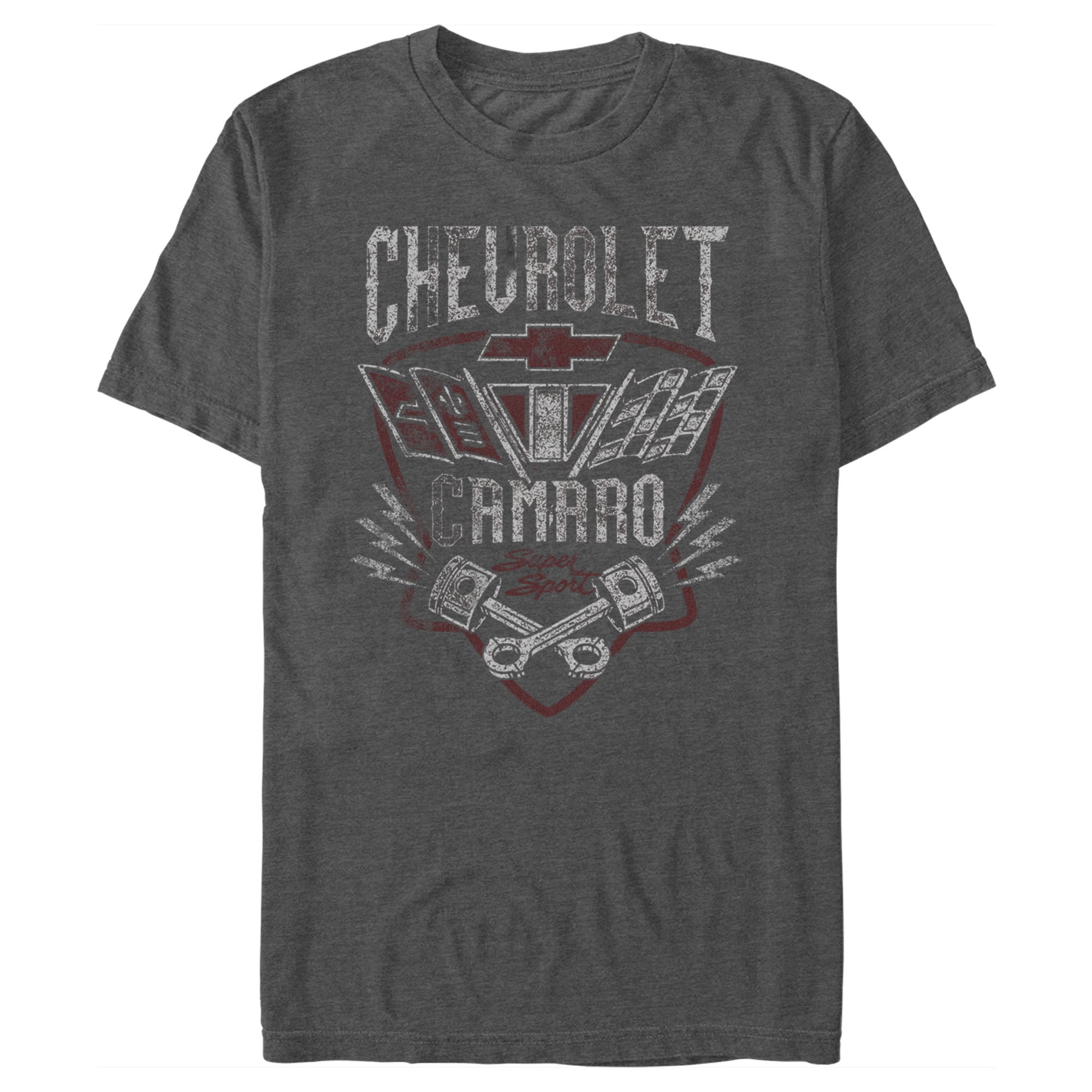 Men's General Motors Chevrolet Super Sport Camaro Graphic Tee Charcoal ...
