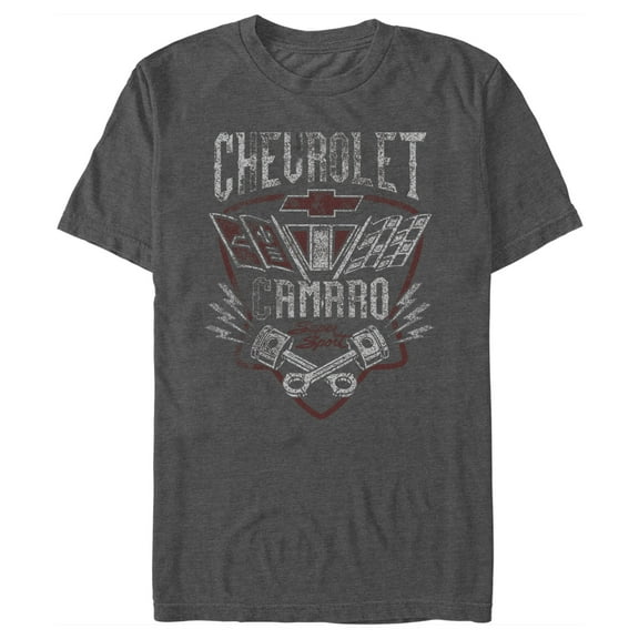 Men's General Motors Chevrolet Super Sport Camaro Graphic Tee Charcoal Heather X Large
