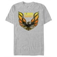 thumbnail image 1 of Men's General Motors Classic Pontiac Firebird Logo  Graphic Tee Athletic Heather X Large, 1 of 5