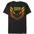 thumbnail image 1 of Men's General Motors Classic Pontiac Firebird Logo  Graphic Tee Black Medium, 1 of 4