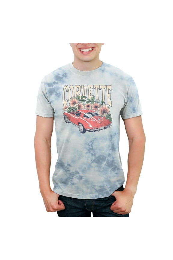 Men's General Motors Floral Corvette Graphic T-Shirt