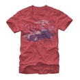 thumbnail image 1 of Men's General Motors Pontiac GTO  Graphic Tee Red Heather X Large, 1 of 4