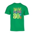 thumbnail image 1 of Men's Generation X Made in the 80's Neon T-Shirt - Kelly 3X-Large, 1 of 1