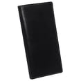 thumbnail image 1 of Men's Genuine Buffalo Leather Long Basic Checkbook Cover RFID Blocking, 1 of 32