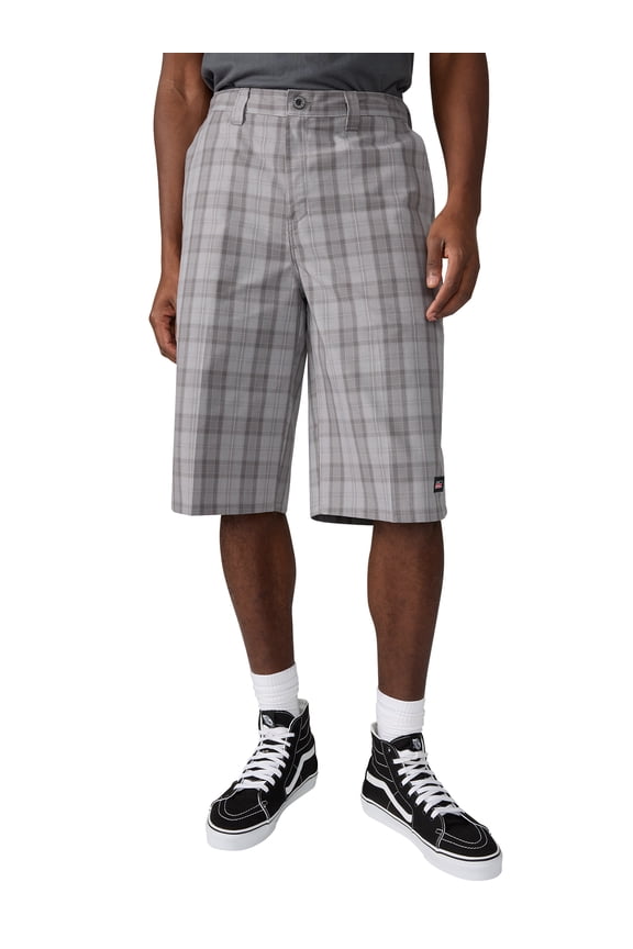 Men's Genuine Dickies 13" Plaid Short
